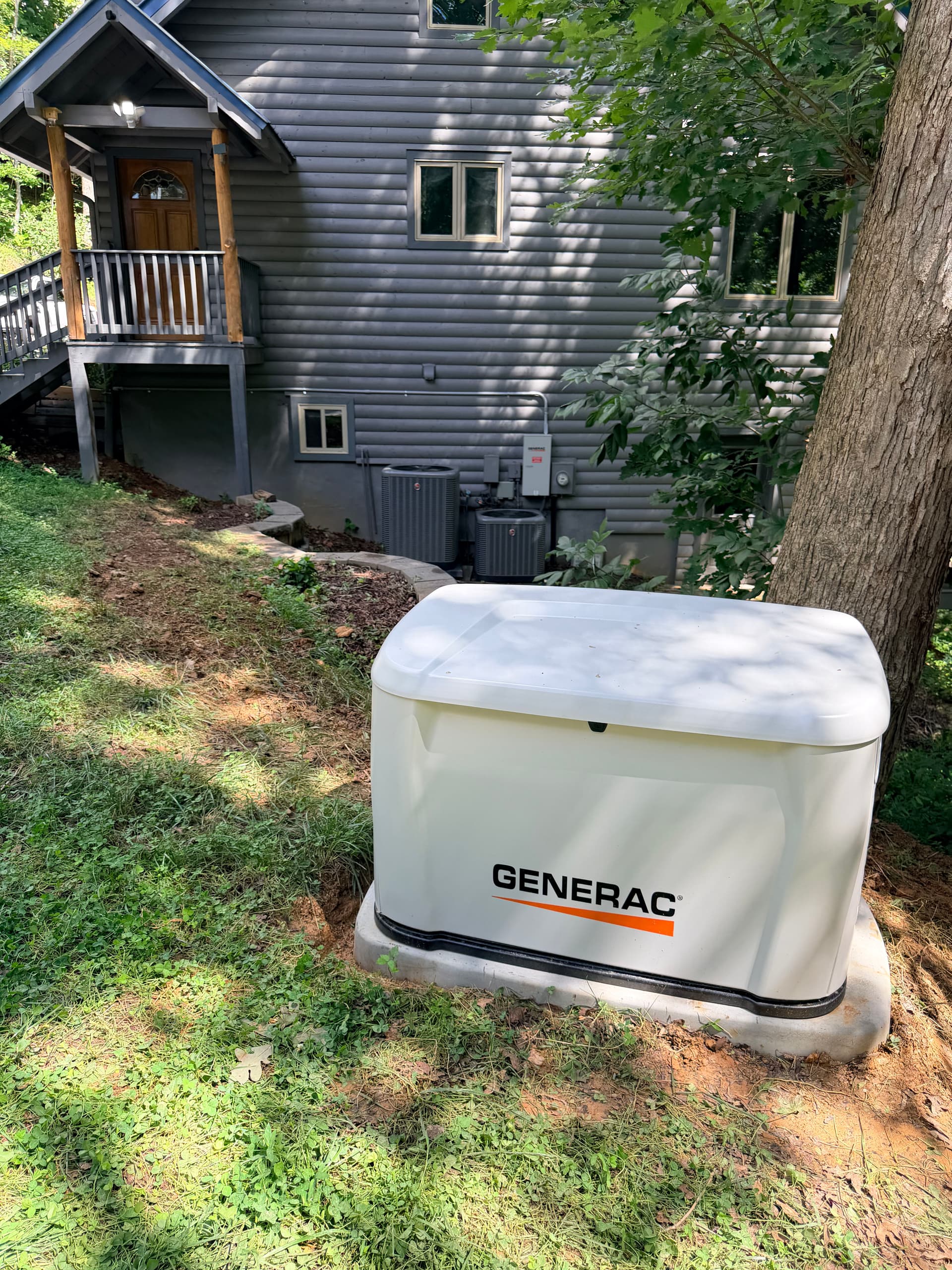 Gallery photos for 26kW Generac Standby Generator and Propane Setup for a Residential Home: Image #1