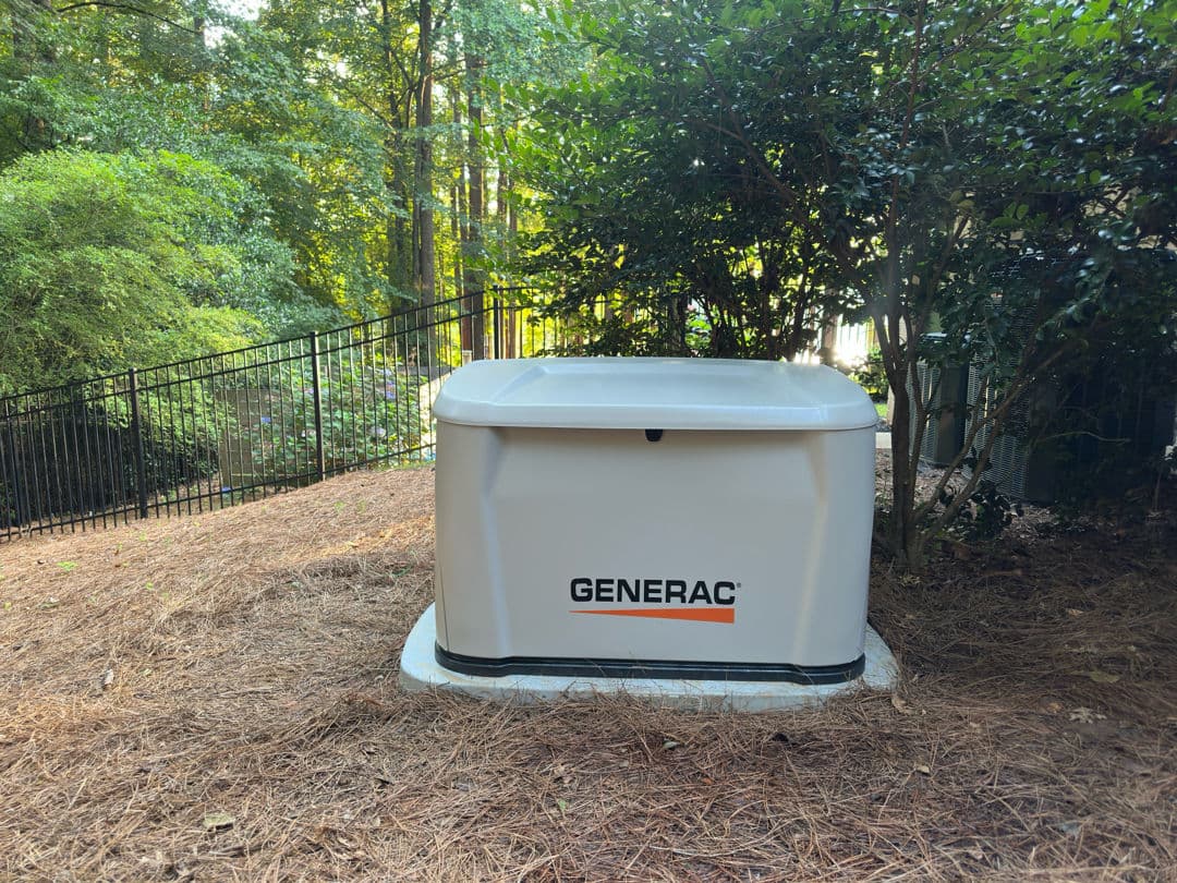 28kW Generac Generator Install - Residential Whole Home Backup Power image