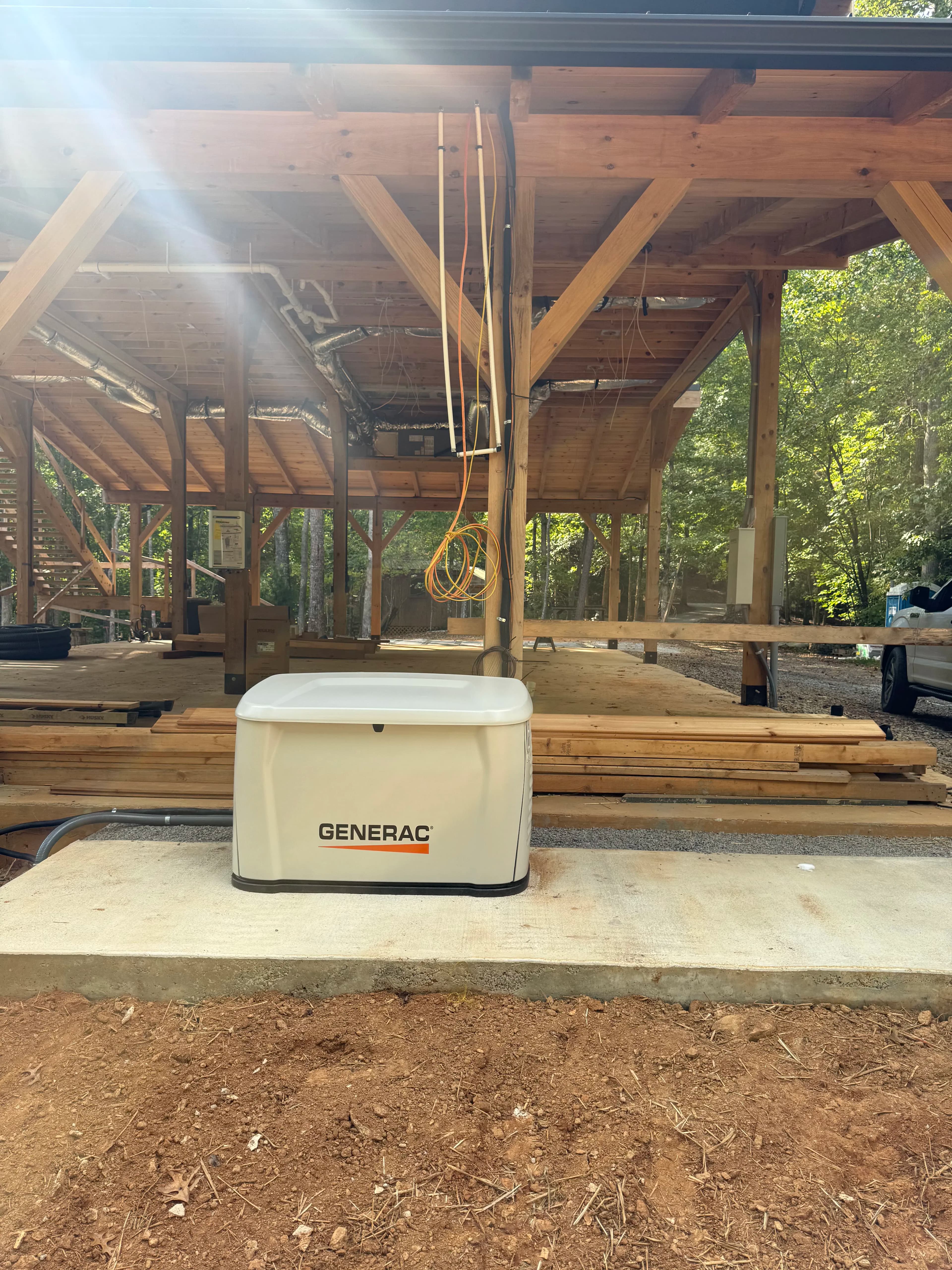 Project Generac Generator Installation Blue Ridge Property image